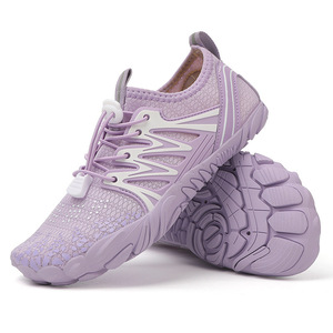 <span class=keywords><strong>Scarpe</strong></span> <span class=keywords><strong>da</strong></span> Acqua Personalizzate Bianche <span class=keywords><strong>da</strong></span> Donna per Fitness, Nuoto e Camminata, Asciugatura Rapida, Traspiranti, Leggere, Minimaliste, Elastiche - Product Image 3