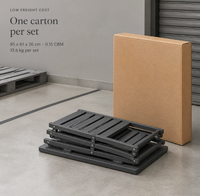 Meubles de bistrot portables et faciles à déplacer pour conversation en extérieur, petit mobilier de salle à manger pour terrasse, café, jardin sur le toit, espace de loisirs