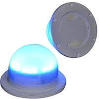 Base Luminosa LED con Telecomando e 18 Colori Cangianti, Lampada a Batteria per Cubi LED, Sfere e Mobili in Plastica