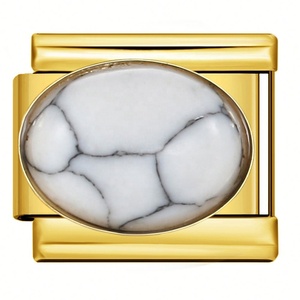 Bracelet unisexe en acier inoxydable style italien ODM 2025, avec diamants en titane, perles argentées, chaîne maillons argentés, style punk bouddhiste tendance - Product Image 6