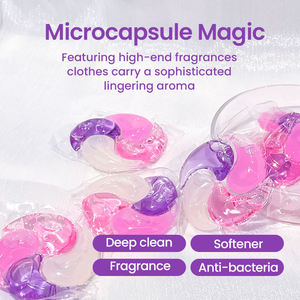 Nouvelles capsules de lessive jetables 4 en 1 parfumées à la nature pour vêtements - Product Image 3