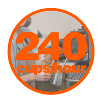 Vente directe d'usine Machine à café et à thé semi-automatique commerciale Machine à café expresso Distributeur automatique pour usage domestique