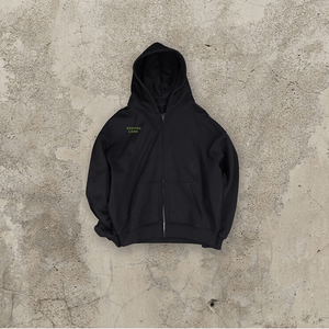 Fabricantes de ropa Unisex Heavyweight Zip-up Hoodie Boxy Casual Oversized Thick Zipper Hoodies Full Zipper Solid Crop Baggy - Product Image 3