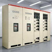 Equipo Eléctrico de Bajo Voltaje MNS con Protección IP40 Contra Polvo, Gabinete de 380V para Distribución y Control de Energía de Alta Corriente