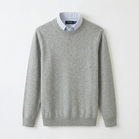 Pull en laine/viscose tricoté pour homme, style antique, personnalisé, anti-rides. Hiver. Fabricant OEM. Marque privée. Faible