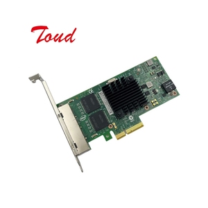 I350-T4 1GB 4-Port Gigabit Ethernet Server Adapter PC máy chủ PCI-Express Card giao diện mạng nội bộ có dây sản phẩm trong kho - Product Image 5