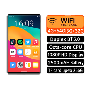 Nouveau lecteur de musique WiFi Android 14.0 en version anglaise de 5,0 pouces et 4,0 pouces, <span class=keywords><strong>MP3</strong></span>/MP4 pour <span class=keywords><strong>Google</strong></span> avec carte mémoire de 128 Go - Product Image 2