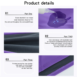 Banda Deportiva Unisex para la Cabeza, Absorbe el Sudor, Gruesa, para <span class=keywords><strong>Tenis</strong></span>, Fútbol, <span class=keywords><strong>Hombre</strong></span>, Secado Rápido - Product Image 2