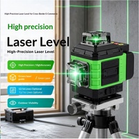 Niveau laser vert transfrontalier pour le commerce extérieur, 16 lignes, haute précision, marqueur infrarouge pour pose de carrelage, visible en extérieur, modèle pour lumière du soleil