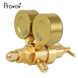 Regulador de Presión de 4000 psi 28000 kPa para Soldadura TIG MIG, Pequeño y Portátil, Conexión Trasera CGA580, Regulador de Gas Argón CO2 - Product Image 3