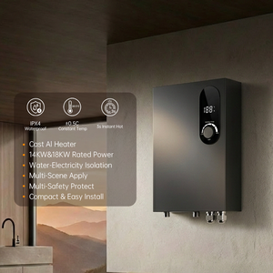 <span class=keywords><strong>Calentador</strong></span> de Agua Eléctrico Instantáneo Inteligente de 18KW con Control de Temperatura Constante, Resistente al Agua IPX4, <span class=keywords><strong>Precio</strong></span> de Fábrica, para Hotel - Product Image 1
