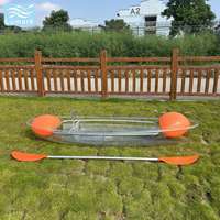 Sac flottant transparent pour siège de kayak adulte avec kit de réparation pour lac, vente en gros depuis la Chine, Lumark, incassable