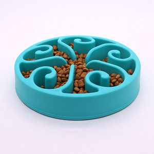 Cuenco de Alimentación Lenta para Mascotas, Cuenco Antideslizante para Perros, Recipiente para Comida, Suministros para Alimentación de Perros - Product Image 1