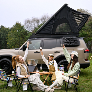 ADA OVERLAND Triangle Hard Rooftop Tent Aluminum & Waterproof Performance for Car Camping Trips - Product Image 2