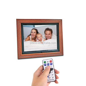 LCD LED IPS 7 8 10 12 13 14 15 17 18.5 19 21.5 22 24 27 32 بوصة خشبية الرقمية الالكترونية ألبوم صور WiFi البطارية محس حركة - Product Image 4