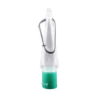 Botella de loción para manos HDPE de 30ML, botellas de champú en aerosol cosmético para llevar al aire libre para Ketchup, tapa de plástico para serigrafía desechable