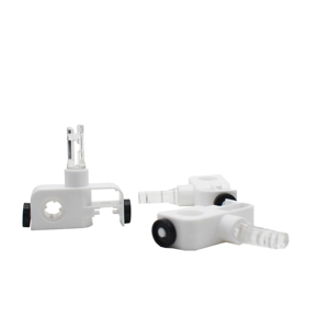 Support universel pour stores verticaux avec roulettes, glissière à roulement fluide pour pièces de rechange de rail supérieur de stores verticaux standard - Product Image 2