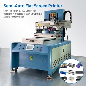 Impresora de Pantalla Semiautomática de Alta Calidad para Papel/Muebles/<span class=keywords><strong>Vidrio</strong></span> con Control por Microcomputadora y Carrera Ajustable - Product Image 1