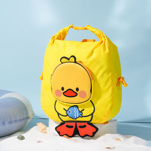 Adorable Bolsa de Playa <span class=keywords><strong>Infantil</strong></span> con Estampado Animal, Bolsa de Natación con Separación para Seco y Húmedo, Almacenamiento de Toallas, <span class=keywords><strong>Mochila</strong></span> de Agua Portátil - Product Image 4