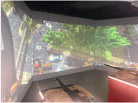 Jeu de tir interactif pour enfants et adultes avec des armes à feu virtuelles réalistes, pistolets, machine de tir d'arcade multi-jeux