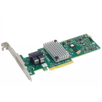 Kartu Pengontrol Delapan Port 12Gb/s Adapter PCIe 3.0 X8 Antarmuka Dual-mode LSISAS3008 9340-8i