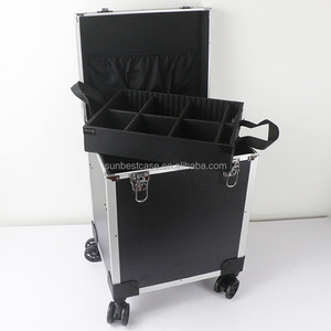 Chariot à outils en aluminium robuste sur roulettes, personnalisé, pour l'extérieur, la maison, l'atelier, la réparation, boîte à outils à main avec roues, provenant de l'usine - Product Image 4