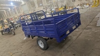 Tricycle cargo à trois roues avec toit, moteur refroidi par eau 300cc, essence, Y003