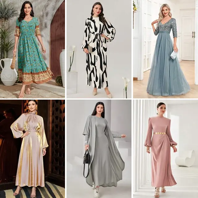 الصيف بلا أكمام الشيفون المرأة المطبوعة الأشرطة الطويلة فستان المرأة الخصم الترويج