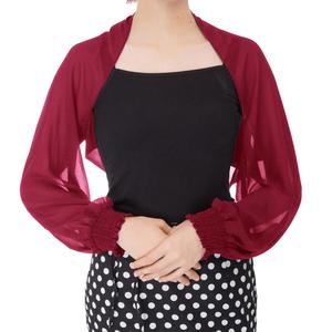 Boleros Ligeros de <span class=keywords><strong>Gasa</strong></span> con Frente Abierto y Manga Larga para <span class=keywords><strong>Mujer</strong></span> - Product Image 6