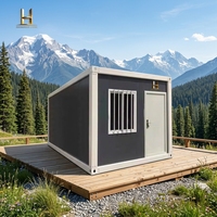 Conteneur Modulaire Plat de 20 pieds de Qualité Export pour Bureau, Domicile, Villa - Haute Résistance, Design Moderne, Personnalisable