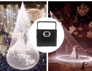 Mới nhất LED DJ ánh sáng laser DMX 5W 8W 10W đầy đủ màu sắc 3D con trỏ laser cho Câu lạc bộ hiển thị - Product Image 2