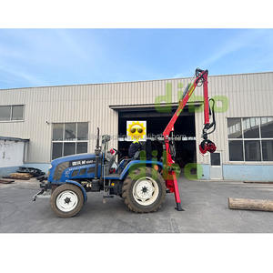 Ce אישר מכונות יערנות מטעין יומן מטעין וקרוון <span class=keywords><strong>3</strong></span> נקודות גיחה היומן עץ הידראולי מנוף עם grapple יומן - Product Image 3