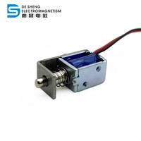 Offre Spéciale DS-0415 Électroaimant 12V CC Mini Solénoïde à Cadre Ouvert pour Machines Électroniques
