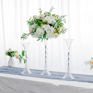 Portavelas Acrílico Transparente Alto LANJO para Bodas, Eventos, Fiestas y Decoración del Hogar con Elegancia - Product Image 4