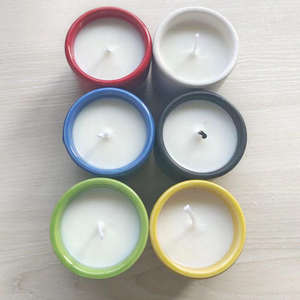 Vela Aromática Artesanal con Forma <span class=keywords><strong>de</strong></span> Postre <span class=keywords><strong>de</strong></span> Cumpleaños, Colorida, para el Hogar - Product Image 5