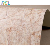 RCL Ultra Mince Pierre Naturelle Marbre Placage Feuille MCM Revêtement Mural Panneau Doux Flexible Pierre Carreaux à Vendre