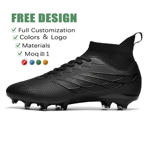 Zapatos de Fútbol Profesionales para Hombre, Zapatillas Personalizadas <span class=keywords><strong>con</strong></span> Logotipo, Tacos Sintéticos 'Tacos de Fútbol' para Deportes de Otoño e Invierno - Product Image 2