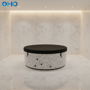 Jacuzzi Exterior Moderno y Ecológico OHO con Luces LED y Hidromasaje <span class=keywords><strong>para</strong></span> 4 Personas, Relajación <span class=keywords><strong>para</strong></span> <span class=keywords><strong>Parejas</strong></span> y Familias - Product Image 2