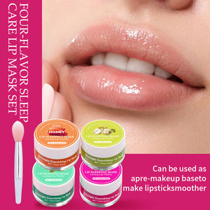 Set de Mascarillas Labiales Hidratantes para Dormir, 4 Sabores, Cuidado Hidratante, Reparación Nocturna, Tratamiento Voluminizador, Marca Privada - Product Image 2