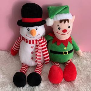 Giáng Sinh Tùy Chỉnh Mềm Dwarf Dễ Thương Búp Bê Trẻ Em Giáng Sinh Elf Đồ Chơi Sang Trọng Trang Trí Món Quà Kỳ Nghỉ Con Rối - Product Image 6
