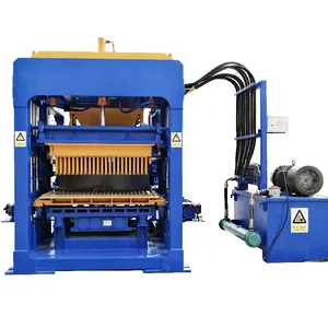 QT8-15 Interlocking Brick Machine Malaysia Cement Brick Block Making Machine Price Cement Block Machines