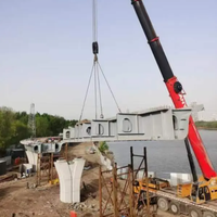 Puente Prefabricado de Acero de Instalación Rápida, Estructura de Arco de Metal Sólido para Obras Viales Municipales