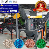 Ligne de production de nitrate de potassium en Chine 5-20t/h, ligne de production d'engrais NPK, machine de fabrication de granulés d'engrais à vendre