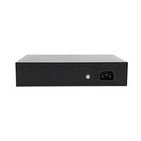 Conmutador Ethernet Gigabit Tenveo PoE8, 8 Puertos PoE+2 Uplink, Transmisión de 100m y Seguridad VLAN, Gigabit RJ45, 30W, Alta Estabilidad