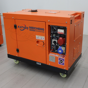 Xách tay im lặng Máy phát điện diesel 8KW 10KW <span class=keywords><strong>12KW</strong></span> 15KW 20kW 25kw duy nhất/ba giai đoạn siêu im lặng khẩn cấp sao lưu điện tiếng ồn thấp - Product Image 1