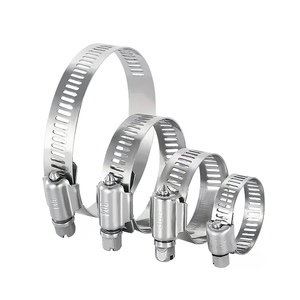 Edelstahl-Schlauchklemmen, Rohrschellen, 201 und 304 Edelstahl-Schrauben, Kreuzschlitzschraubendreher, Rohrklemmen. - Product Image 2