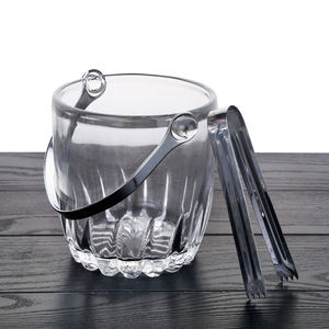 Cubo de Hielo Personalizado con Logotipo, Forma Hexagonal, Transparente, de Lujo, con Base de Diamante, Cubo de Hielo Gigante para Exteriores, para Vino, <span class=keywords><strong>Cerveza</strong></span> - Product Image 2