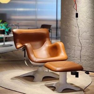 RUNXI-Silla de salón individual de diseño único nórdico, elegante, pata de metal, sala de estar silla para, apartamento, muebles para el hogar - Product Image 4