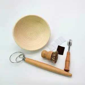 面包发酵篮，面包工具，手工藤编欧洲面包发酵篮，储物篮