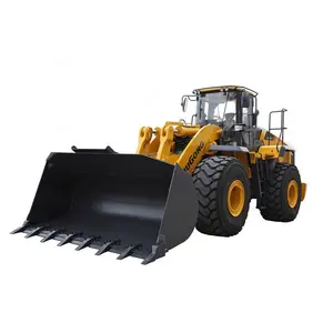 5 Ton Front Shovel Loader With Price List Construction Sugar Cane Wheel Loader Machine